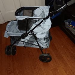 Pet Double Stroller