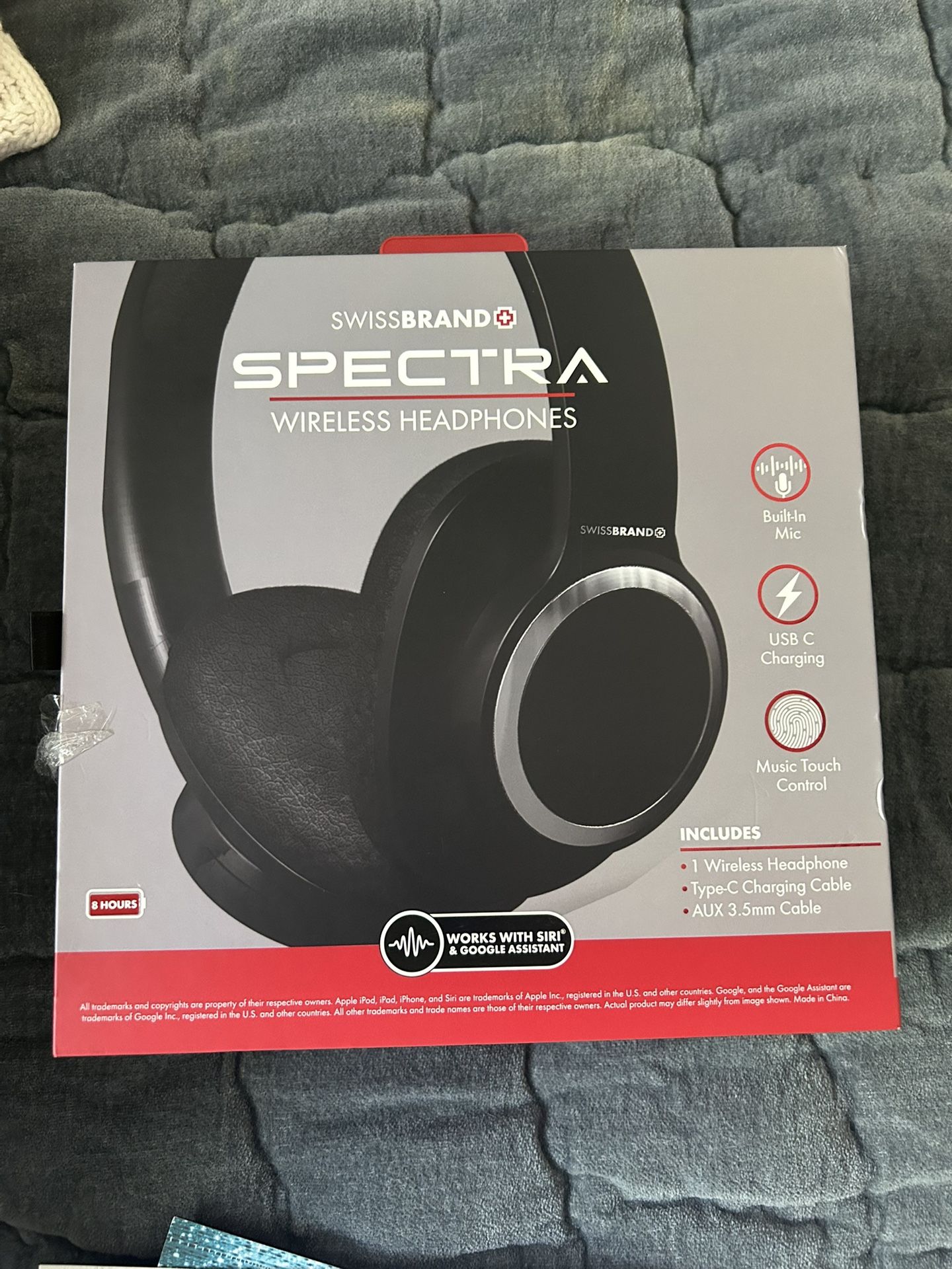 Swiss Brand Spectra Wireless Headphones
