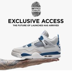 Jordan 4 Military Blue