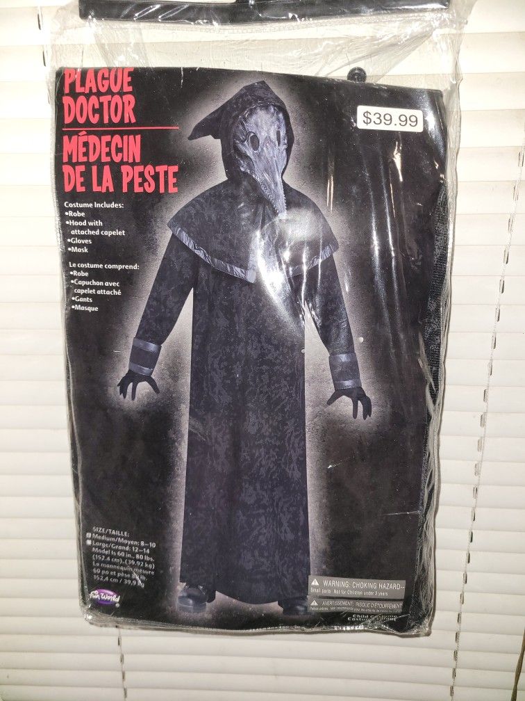 Kid's Plague Doctor Costume