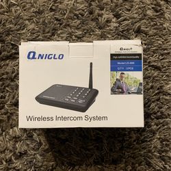 QNIGLO Wireless Intercom System 