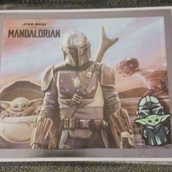 Disney Movie Club Limited Edition Mandalorian Grogu Pin