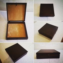 POLISHED PASABAHCE JEWELRY BOX