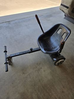 Hoverboard with Kart Attachment