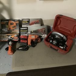  Power Tool Lot (barely Used)
