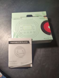 Portable CD Player, MONODEAL Rechargeable Personal Compact Disc CD Player with H