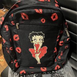 $30, New Betty Boop backpack 