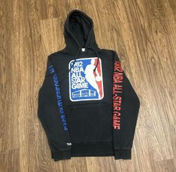 NBA All-Star Game black hoodie with red , blue accents