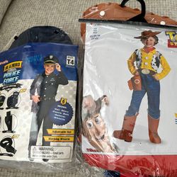 2 For 1 Price! Halloween Costumes Size 3-4years Old