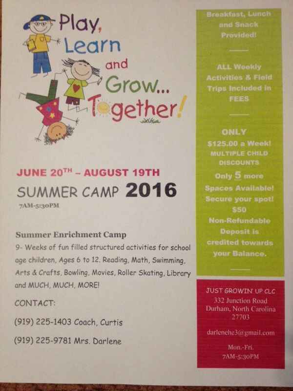 Summer Camp $125/wk