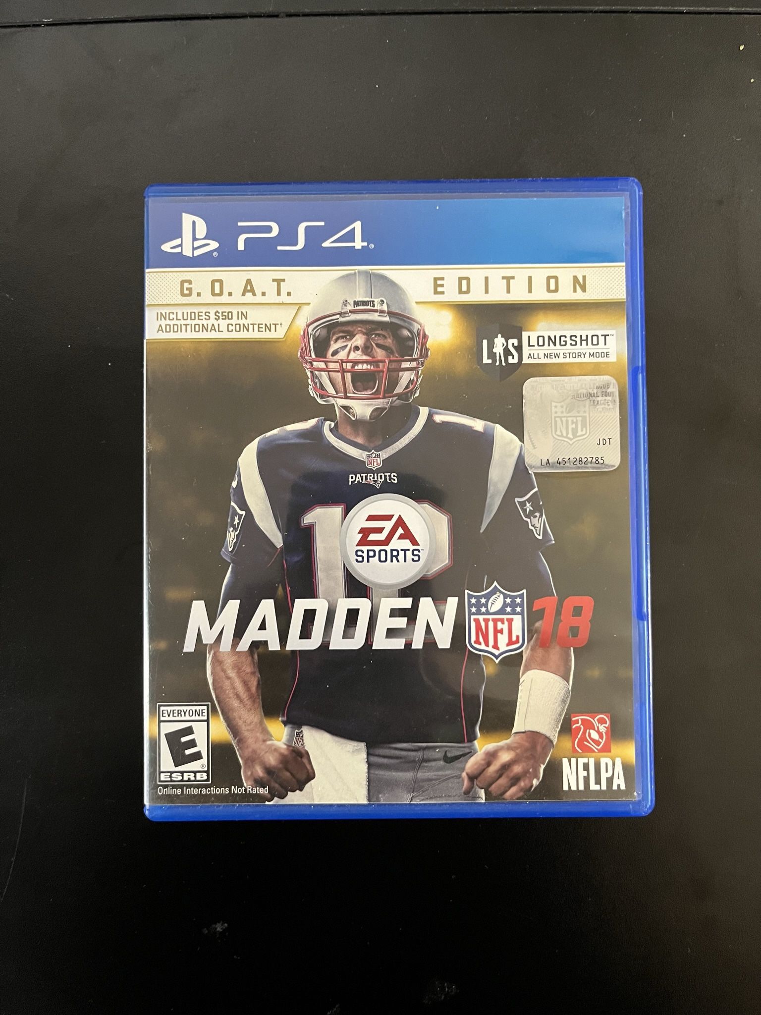 Madden 18 PS4 game disk - Good Condition