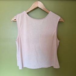Tie back tank top