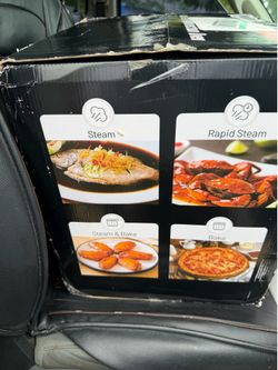 Air fryer steam oven