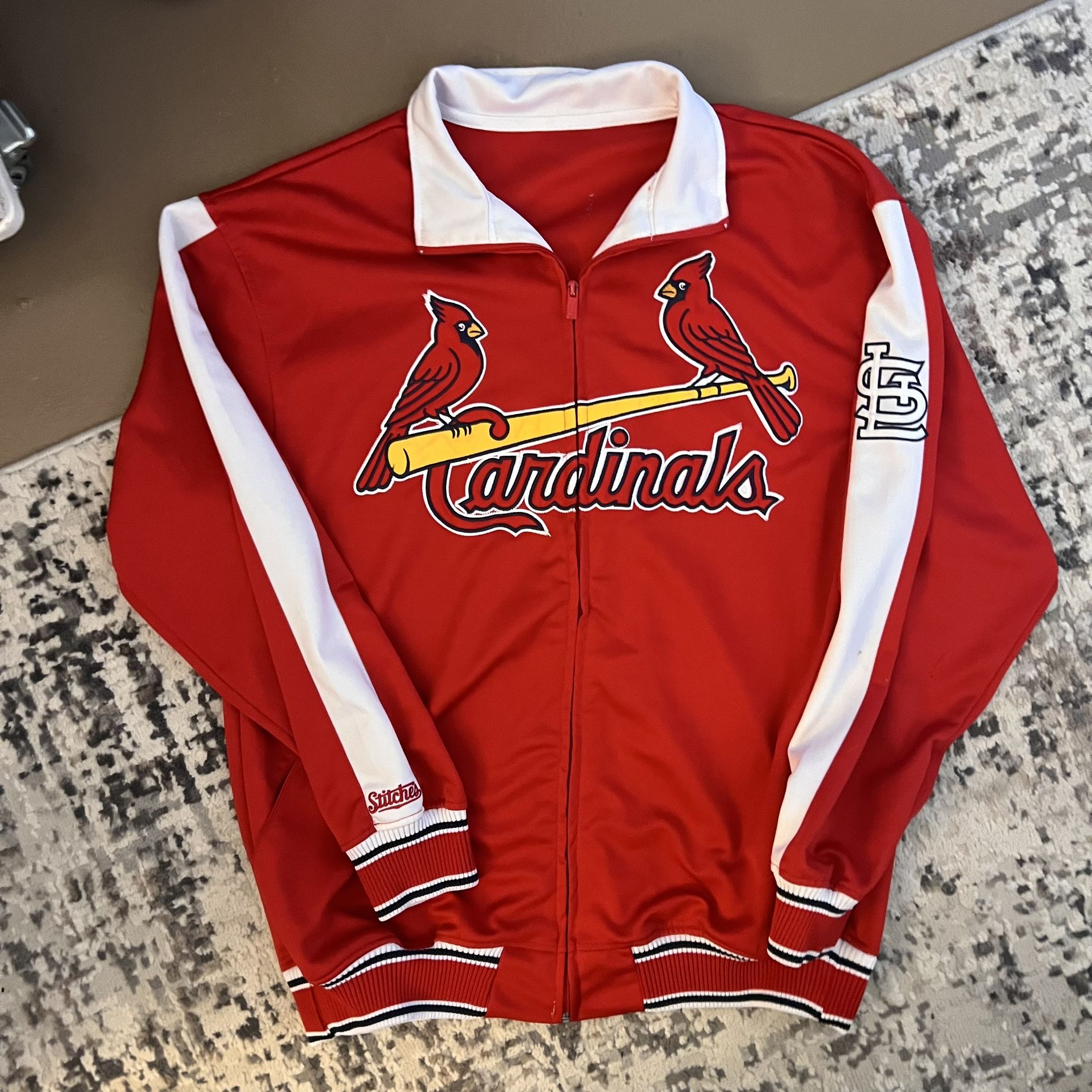 St. Louis Cardinals Red Track Jacket
