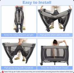 INFANS BE10020. INFANS 4-in-1 Pack and Play / Portable Nursery Cente