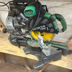 Hitachi 12” Sliding Miter Saw 