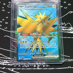 Zapdos Ex