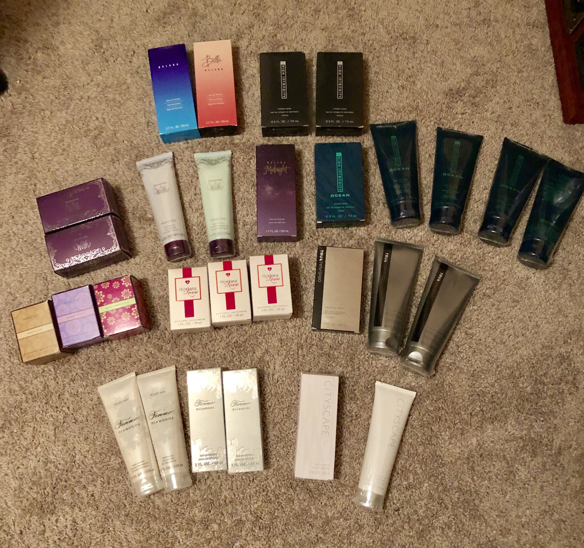 New never opened Mary Kay fragrances 50% off!