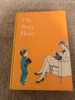 The Story Hour Vintage Hardcover Book