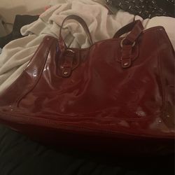 Liz Claiborne Burgundy Tote