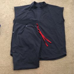 FIGS SCRUBS GRAY SET 