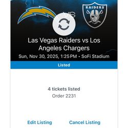 Chargers Vs Raiders