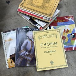 Music Books various