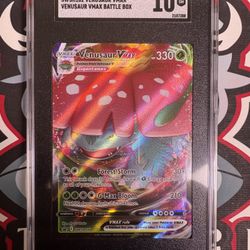 2021 POKÉMON PROMO SWSH102 VENUSAUR VMAX BATTLE BOX