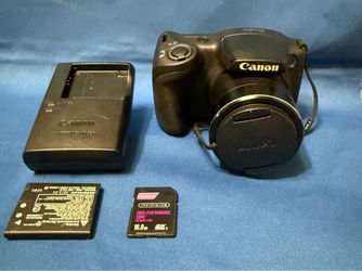Power Shot SX400 IS Digital Camera PC2163 with extras