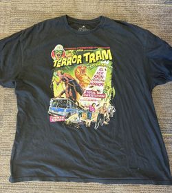Universal Studios Hollywood HHN Terror  Tram The EXTERMINATORS T-Shirt  3XL 