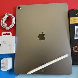 Apple IPad Air 13” (M2 chip / 2024  model) 128GB with Pen, keyboard & Accessories 