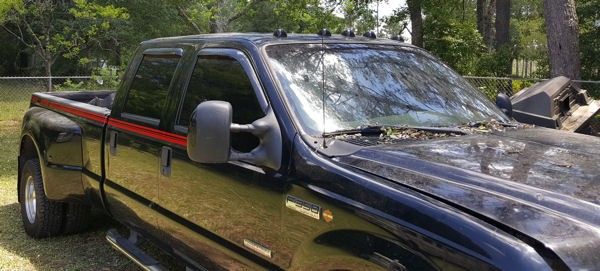 Wrecked Bulletproofed F350 Part out