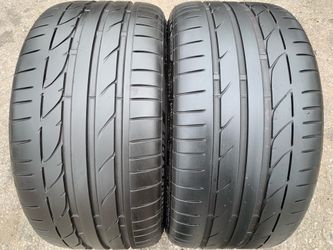 Two 285-30-19 Bridgestone Potenza  Run Flat