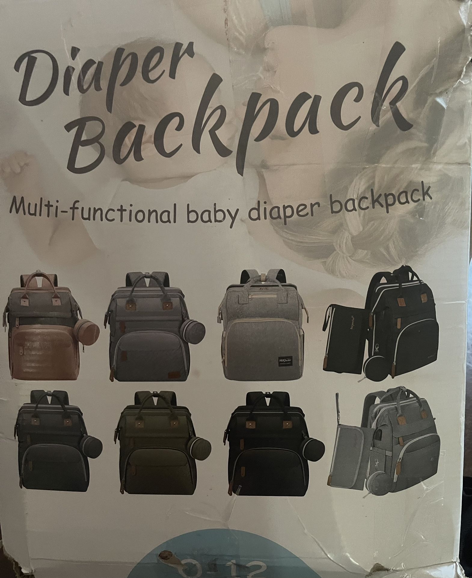 Diaper Backpack Waterproof