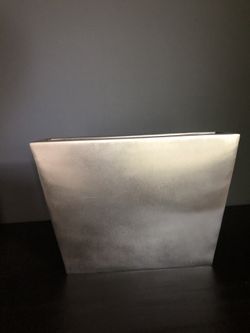 Silver vase