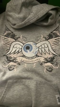 Von dutch hoodie grey