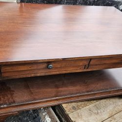 BOWERY HILL Contemporary Storage
Coffee Table in Burnished Cherry