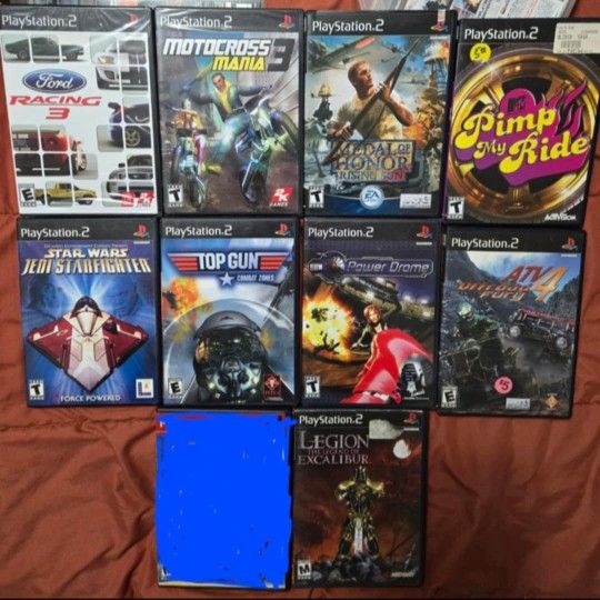 PS 2 GAMES