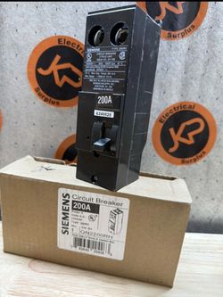 Siemens Main Breaker 200 amp 175 - 150 amp