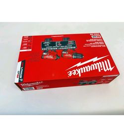 BRAND NEW MILWAUKEE 3494-22  M12 12V 2 TOOLS COMBO  SET