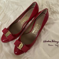 Salvatore Ferragamo Leather Heels