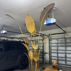 Gold Metal Palms - Prop Decoration 