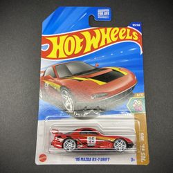 HOT WHEELS /‘95 MAZDA RX7 DRIFT **READ DESCRIPTION 