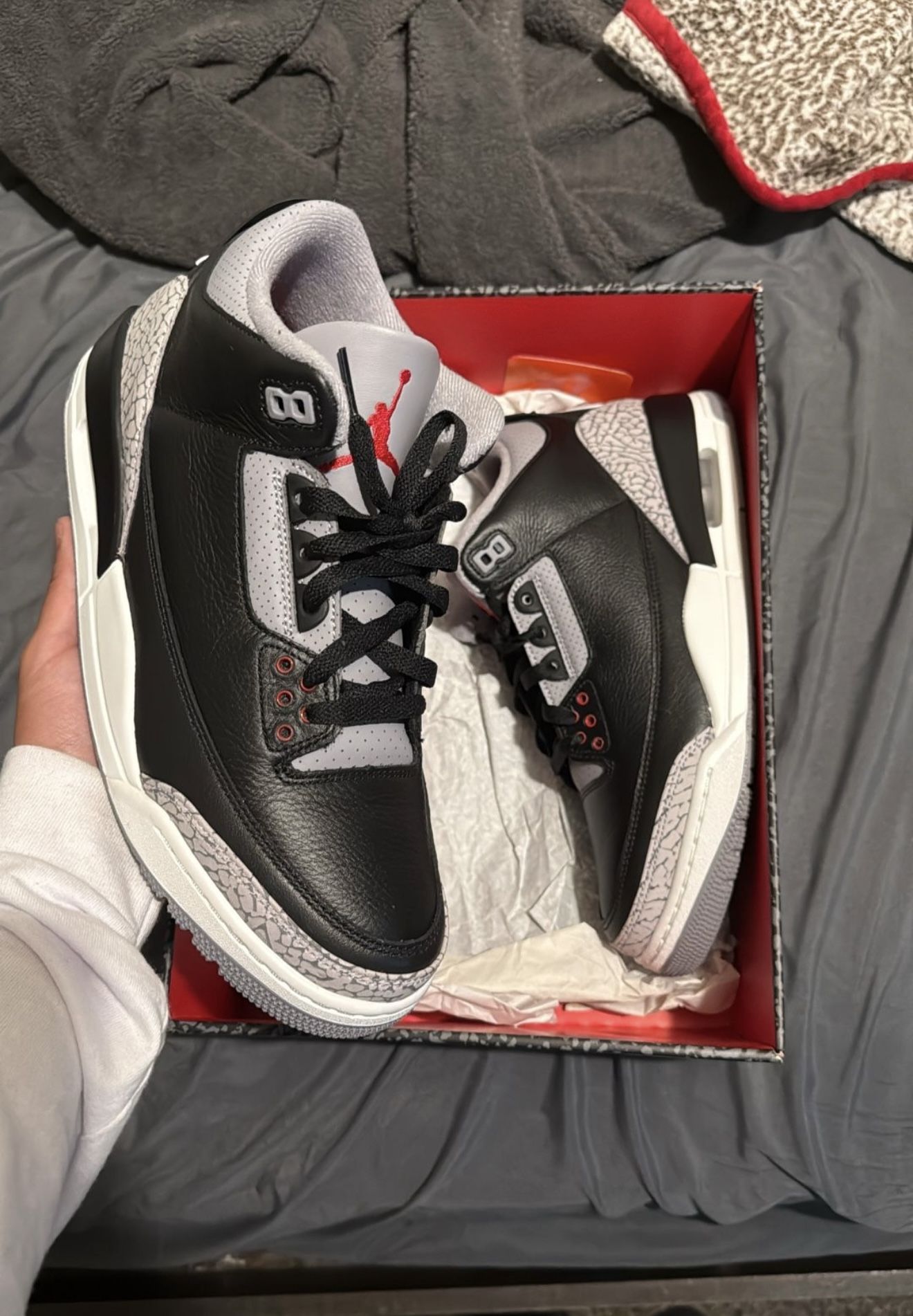 Jordan 3 Black Cement