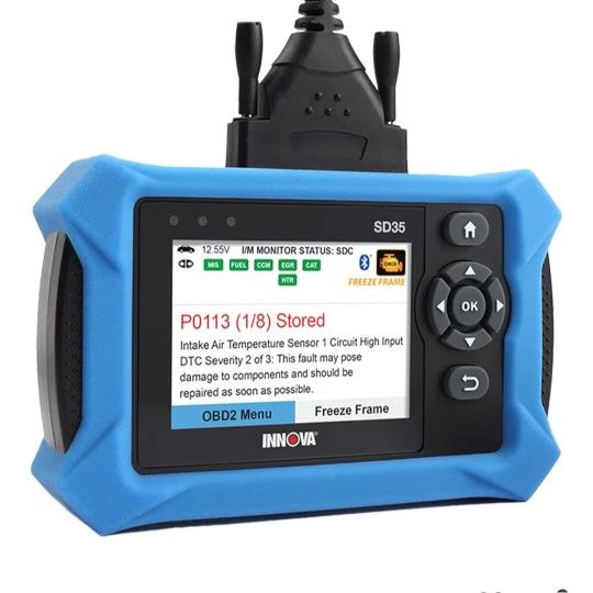 Innova SD35 OBD2 Scanner – ABS, SRS, TPMS & Check Engine Code Reader, Live Data, All System Diagnostics, Compatible with Most Vehicles