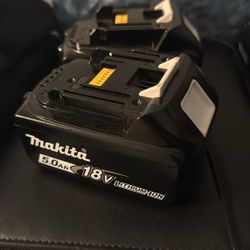 Makita 5.0 Batteries New