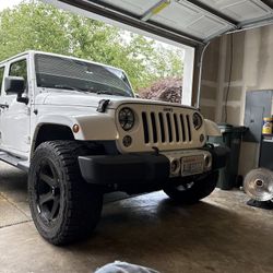 Stock Jeep JK Front Bumper