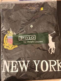 Polo Ralph Lauren New York Polo Shirt size large slim