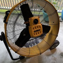 Dewalt 24” industrial drum fan