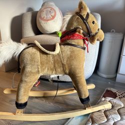 Vintage Look Rocking Horse